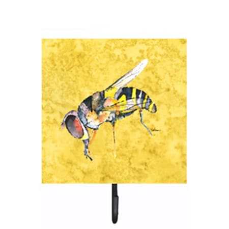 Carolines Treasures Bee on Yellow Leash Or Key Holder 8851SH4